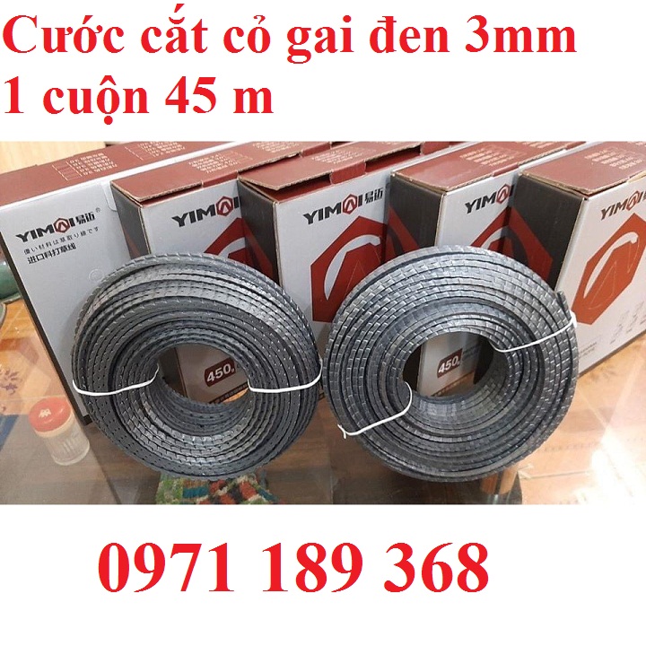 Cước cắt cỏ gai 3.0mm, cuộn dài 45m
