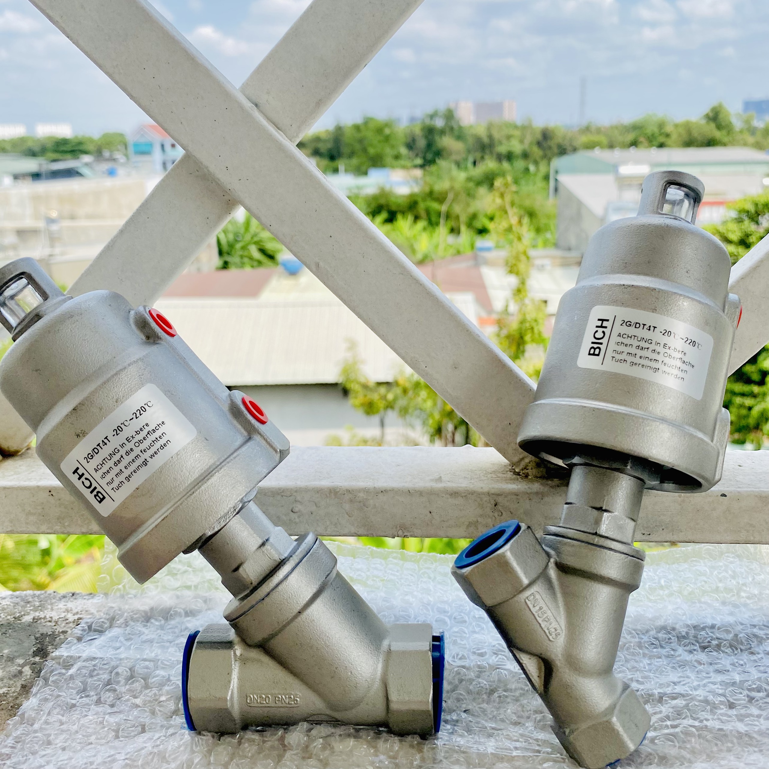 VAN XIÊN -VAN CHỮ Y DN25 (ren 34mm) Bầu Nhựa