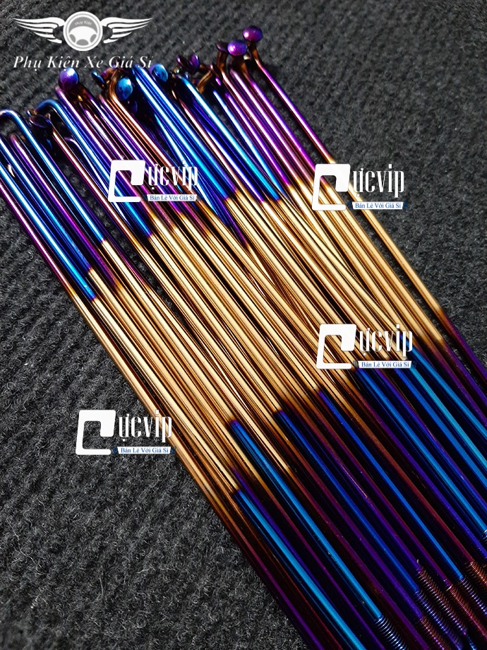 Bộ Căm 2 Màu 1.49 (1 Bánh Đùm) Sirius, Raider, Satria MS3006