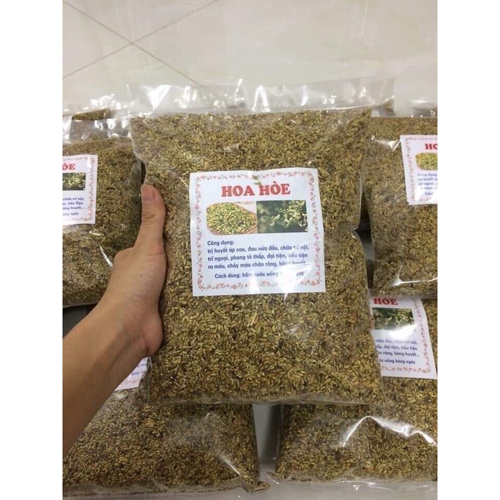 Trà hoa hoè phơi khô