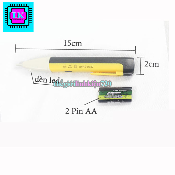 Bút dò điện cảm ứng 12-1000v Eacker