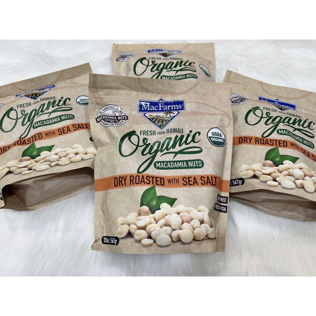 Hạt Macadamia MacFarms Fresh From Hawaii Macadamia