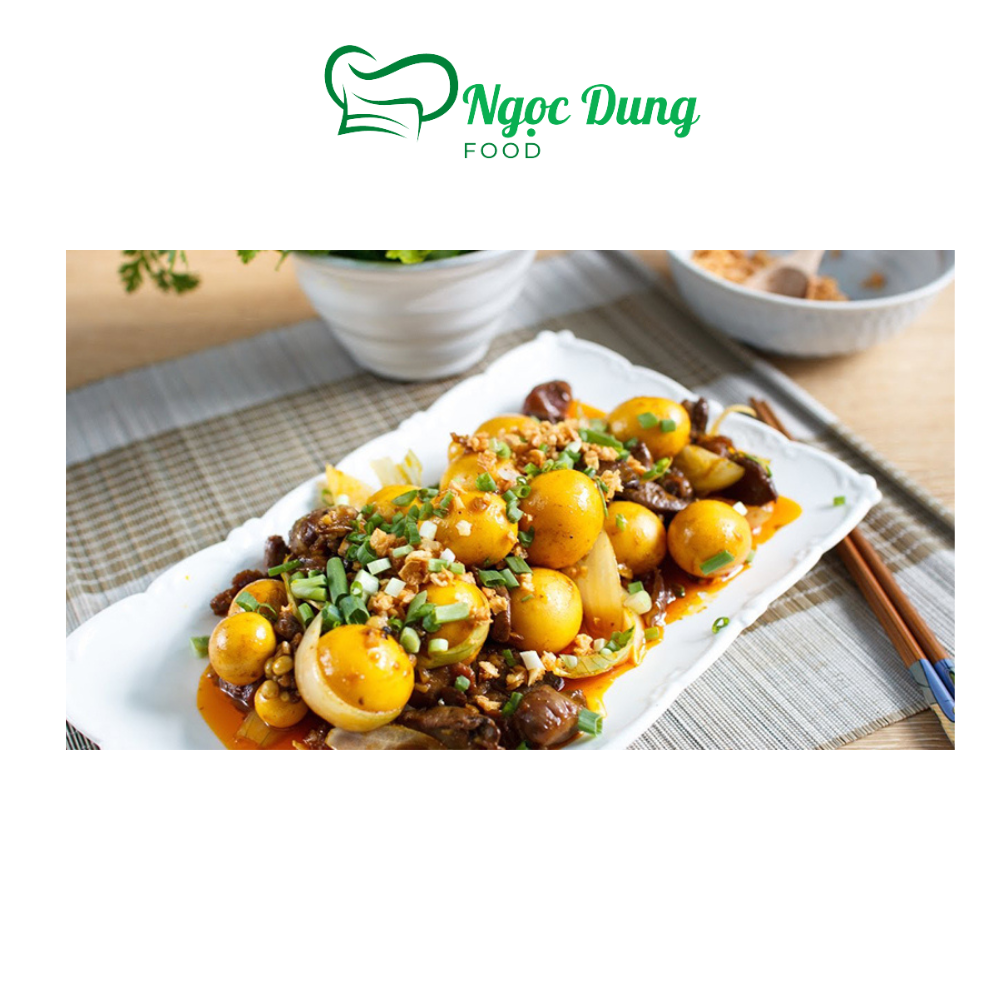 Trứng gà non hộp 500gr (giao tphcm)