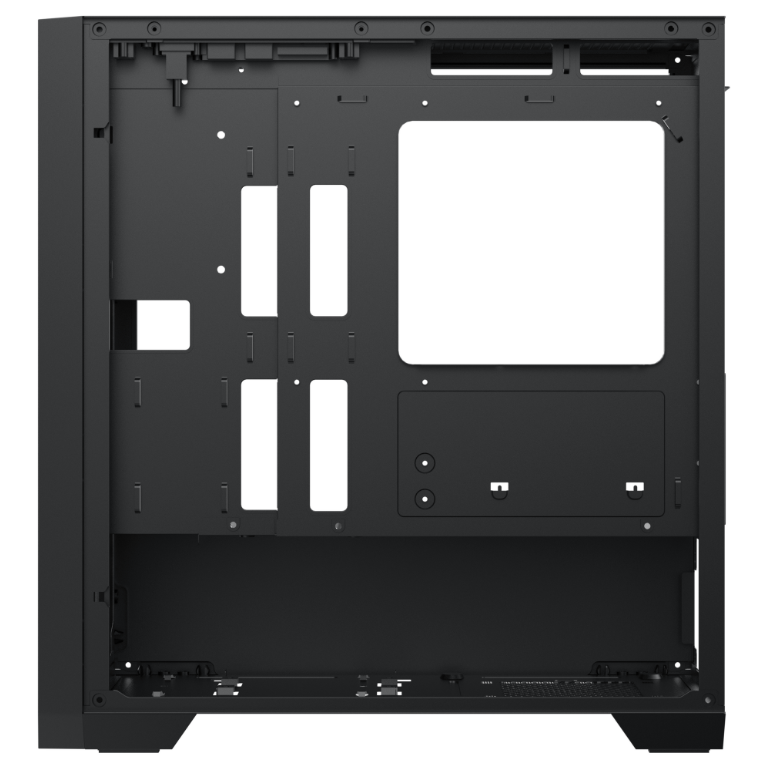 Vỏ Case máy tính XIGMATEK NYX II 3F (Kèm 3 Fan RGB, M-ATX) - BH 12 Tháng.