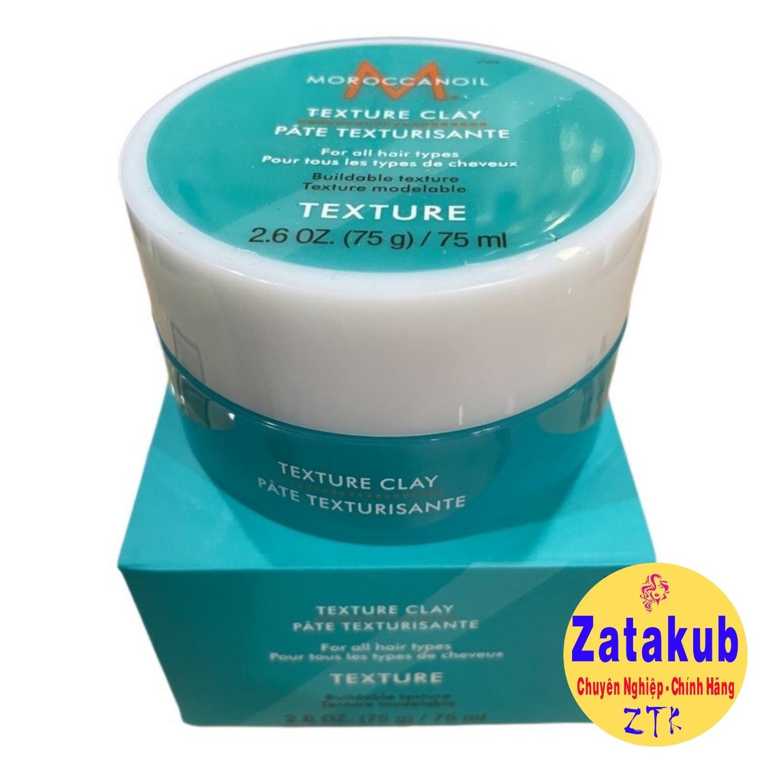 Sáp Tạo Kiểu Moroccanoil Texture Clay 75ml