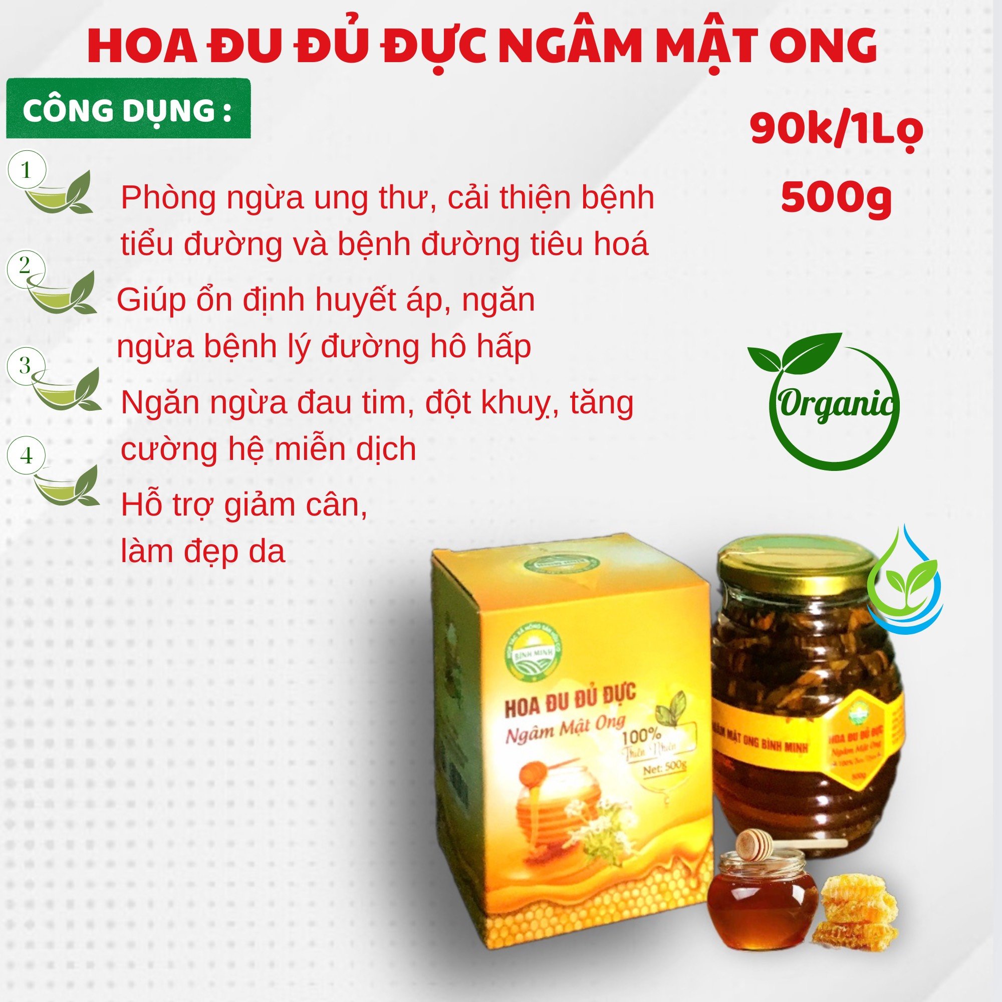 mật ong đông trùng hạ thảo BÌNH MINH