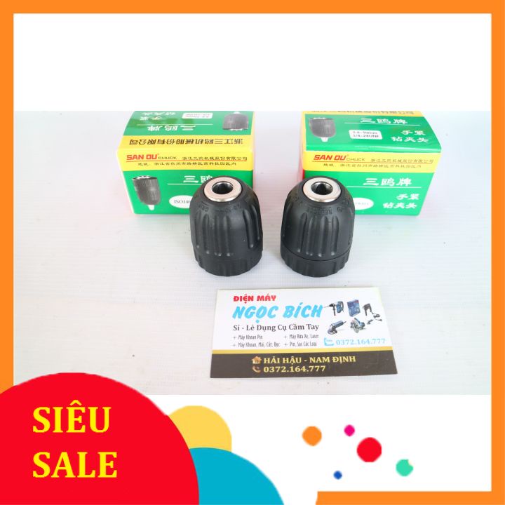 Măng ranh 10 nhựa - đầu kẹp mũi khoan