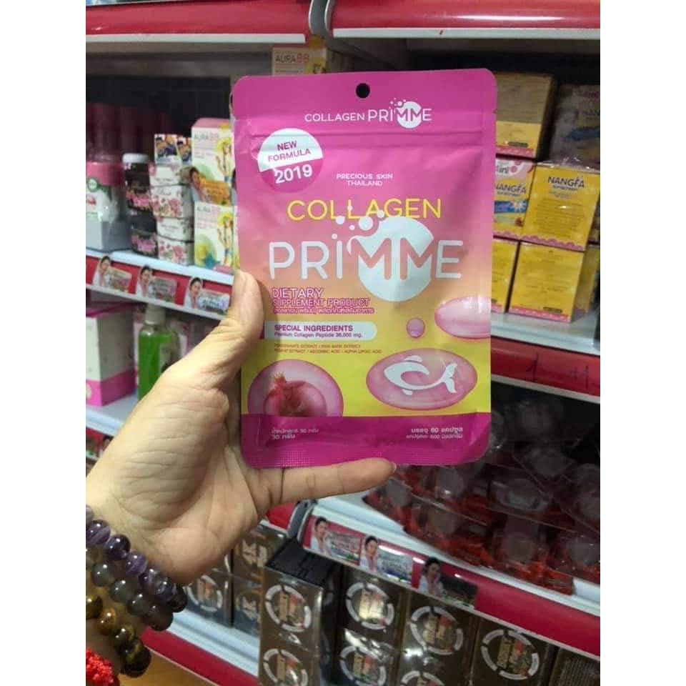 [HCM]Viên uống trắng da Collagen Primme Thái Lan