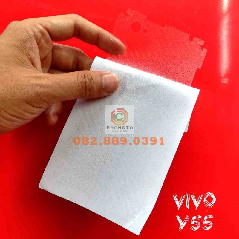 Miếng dán mặt lưng skin carbon Vivo Y31/ Y51/ Y53/ Y55