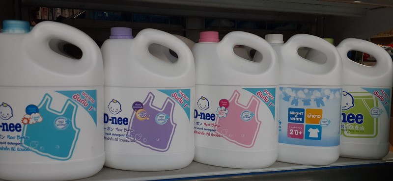 [HCM]NƯỚC GIẶT XẢ DNEE [HỒNG] 3000ML THÁI LAN