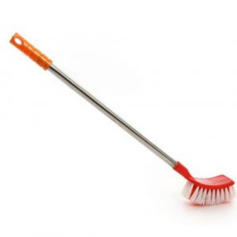 Cây chà bồn cầu cán dài Inox