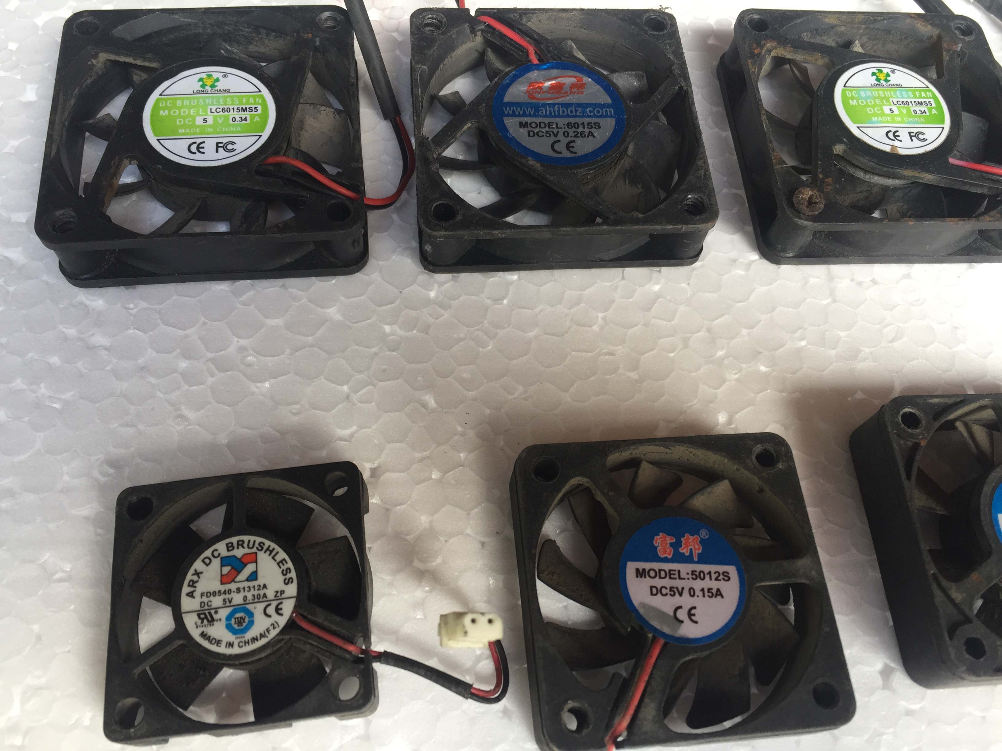 5V Cooling Fan, Size 6X6Cm, for Computers
