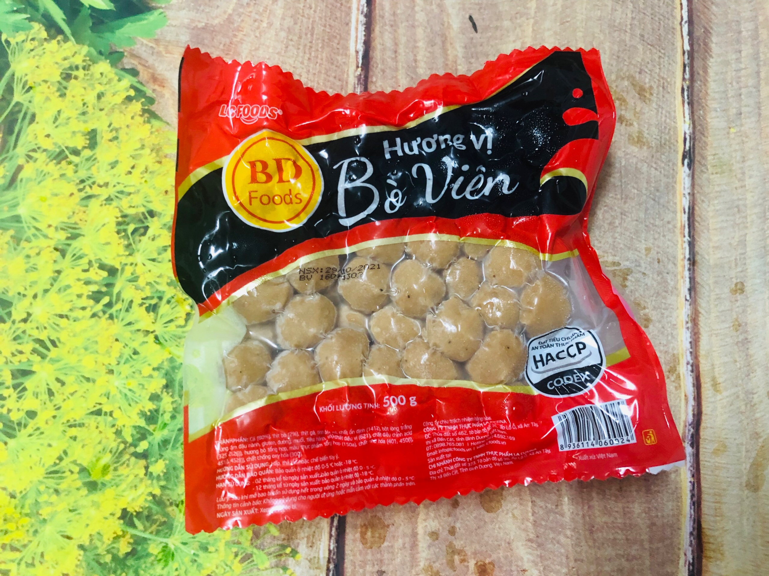 Bò viên Lacusina ngon siêu rẻ