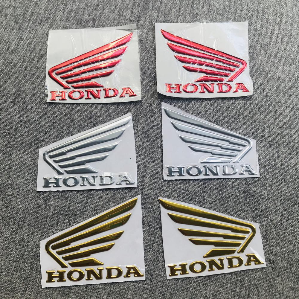TEM DÁN XE MÁY HONDA WINNER CÁNH CHIM MÀU BẠC