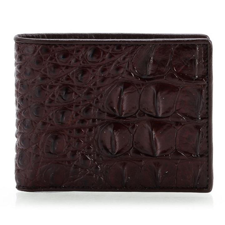 Men's black, brown red, gold cow leather crocodile weight wristwatch hk2210-11-12-43