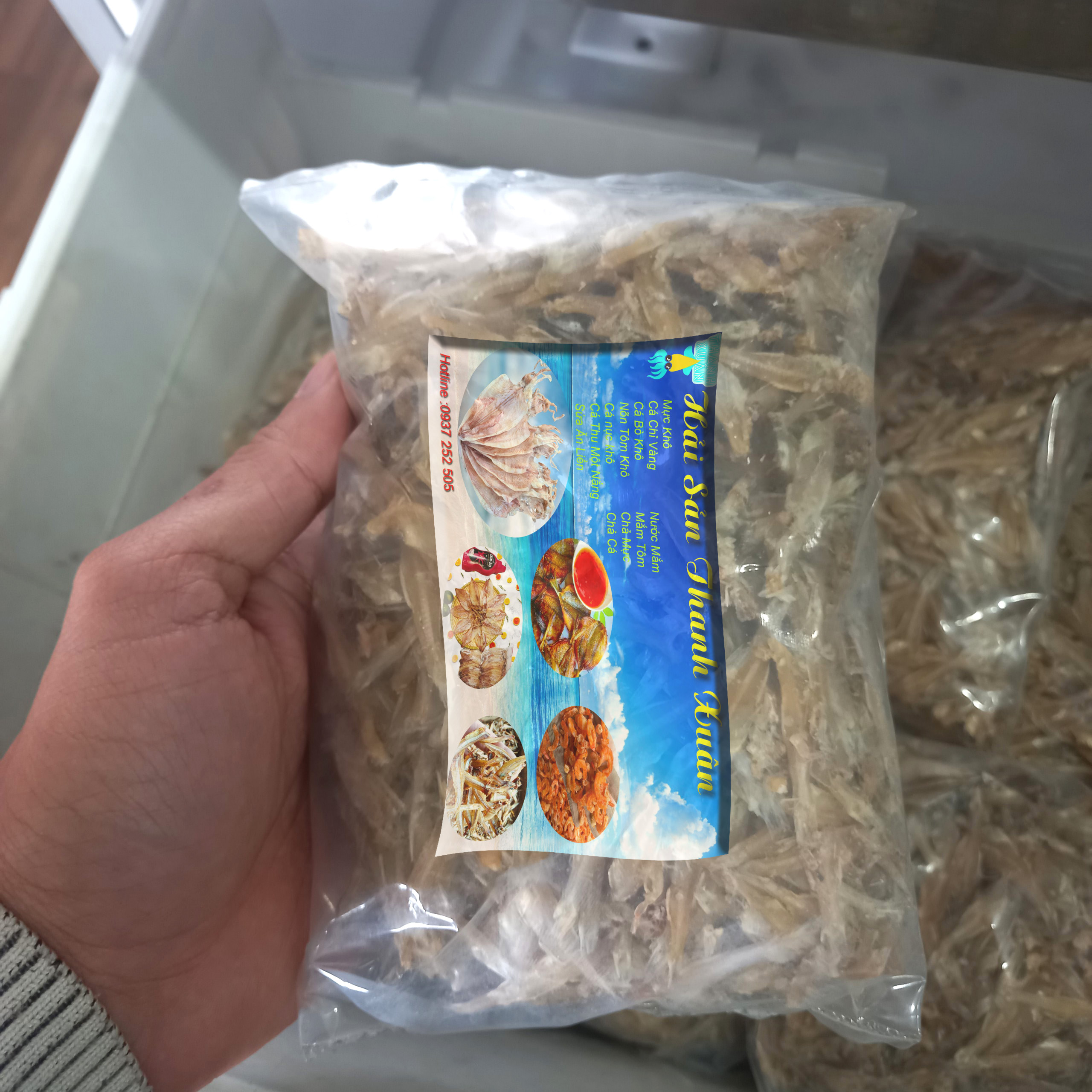 Khô cá cơm ( cá dỏng) bỏ đầu