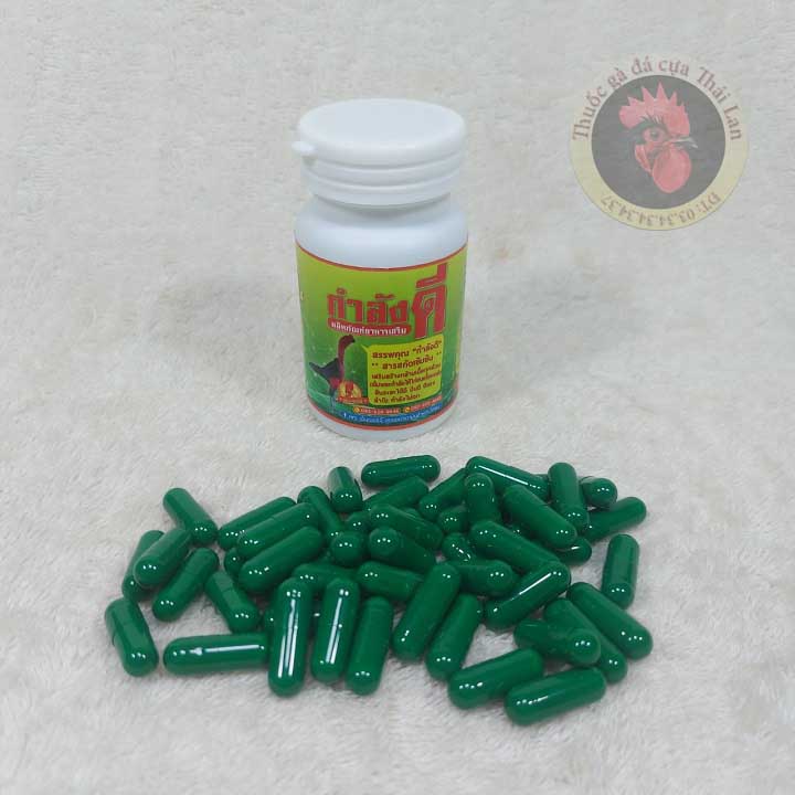 [HCM]thuốc bổ XANH cao cấp dành cho gà đá , gà ốm mau mập ( 1 lọ / 50 viên )