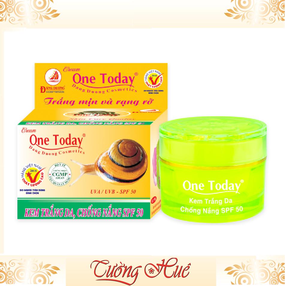 Kem One Today Đăng Dương Trắng Da và Chống Nắng SPF50
