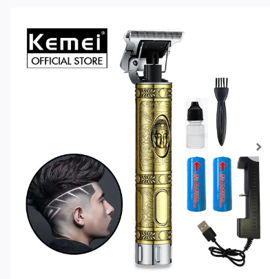 TÔNG ĐƠ CẮT TÓC- TÔNG ĐƠ CHẤN VIỀN KEME1974A có 2 pin rời, ,có thể khắc tatoo, cạo trắng