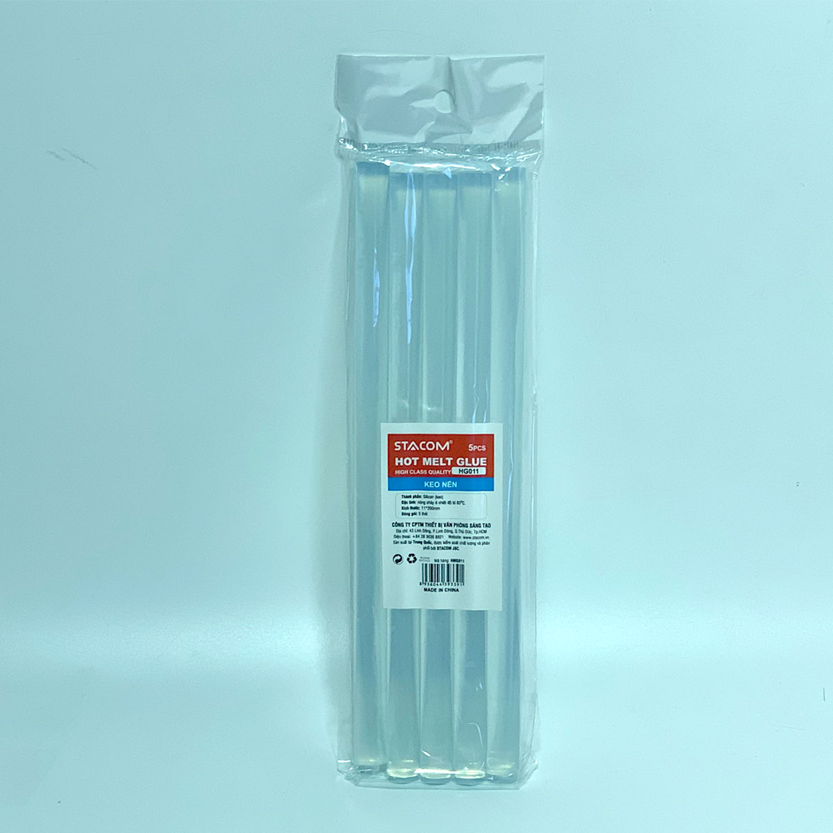Keo Nến STACOM Với Đường Kính 11mm - Dùng Được Cho Tất Cả Súng Bắn Keo Có Phi 11mm - HG011