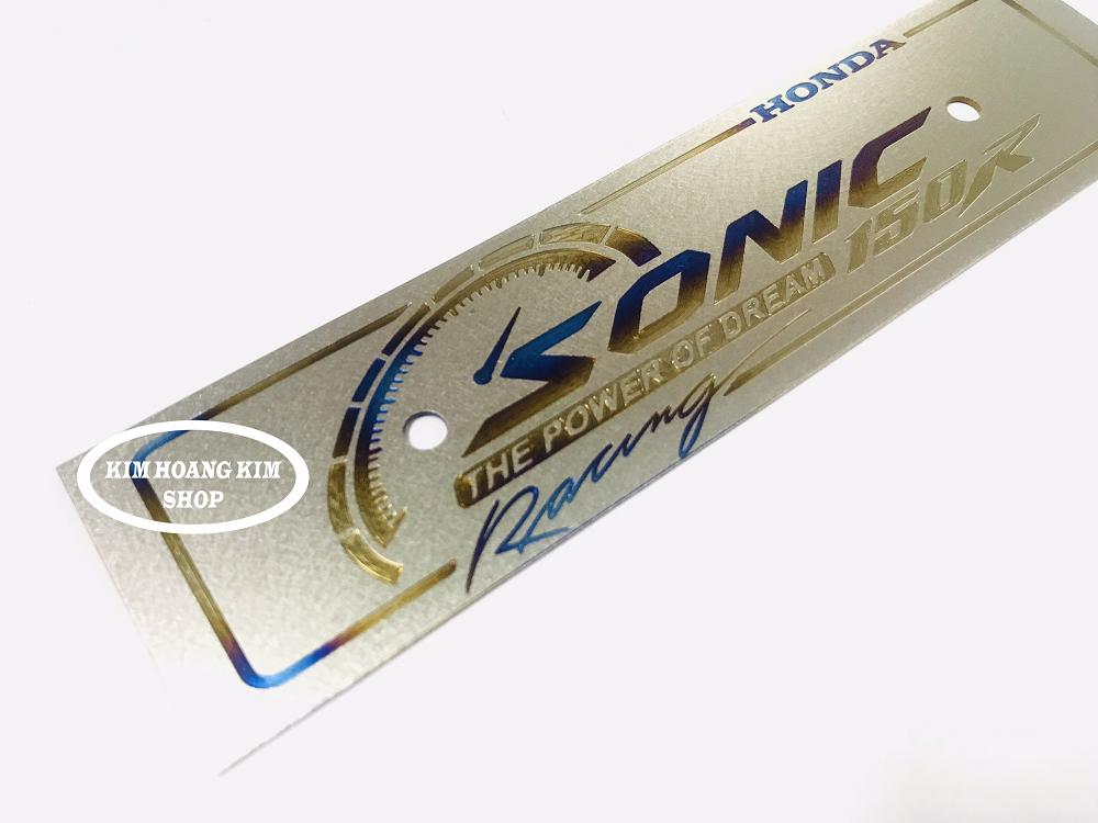 Bảng tên TiTanium Khò gắn Sonic + 2 ốc Proti