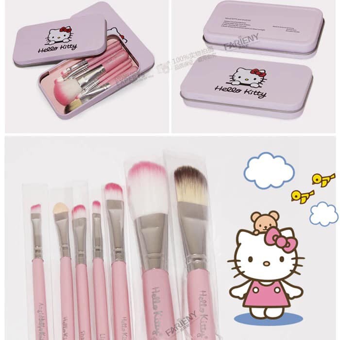 Bộ cọ trang điểm kitty