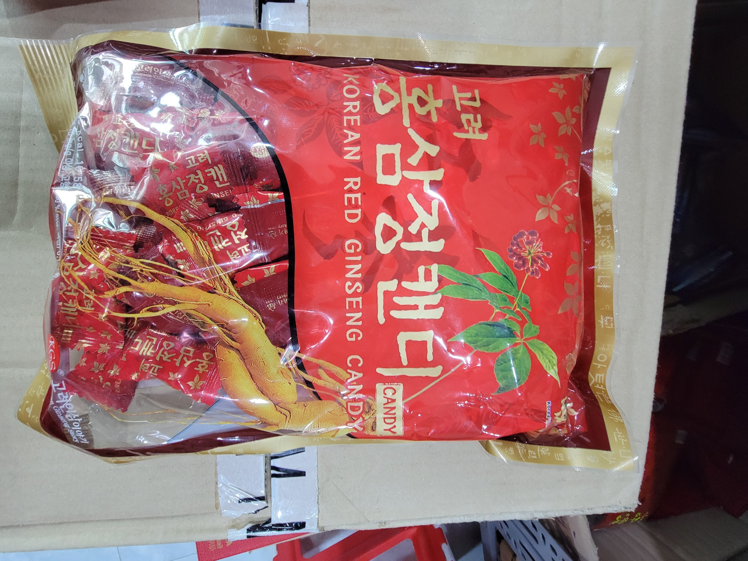 Kẹo hồng sâm cao cấp kgs hàn quốc