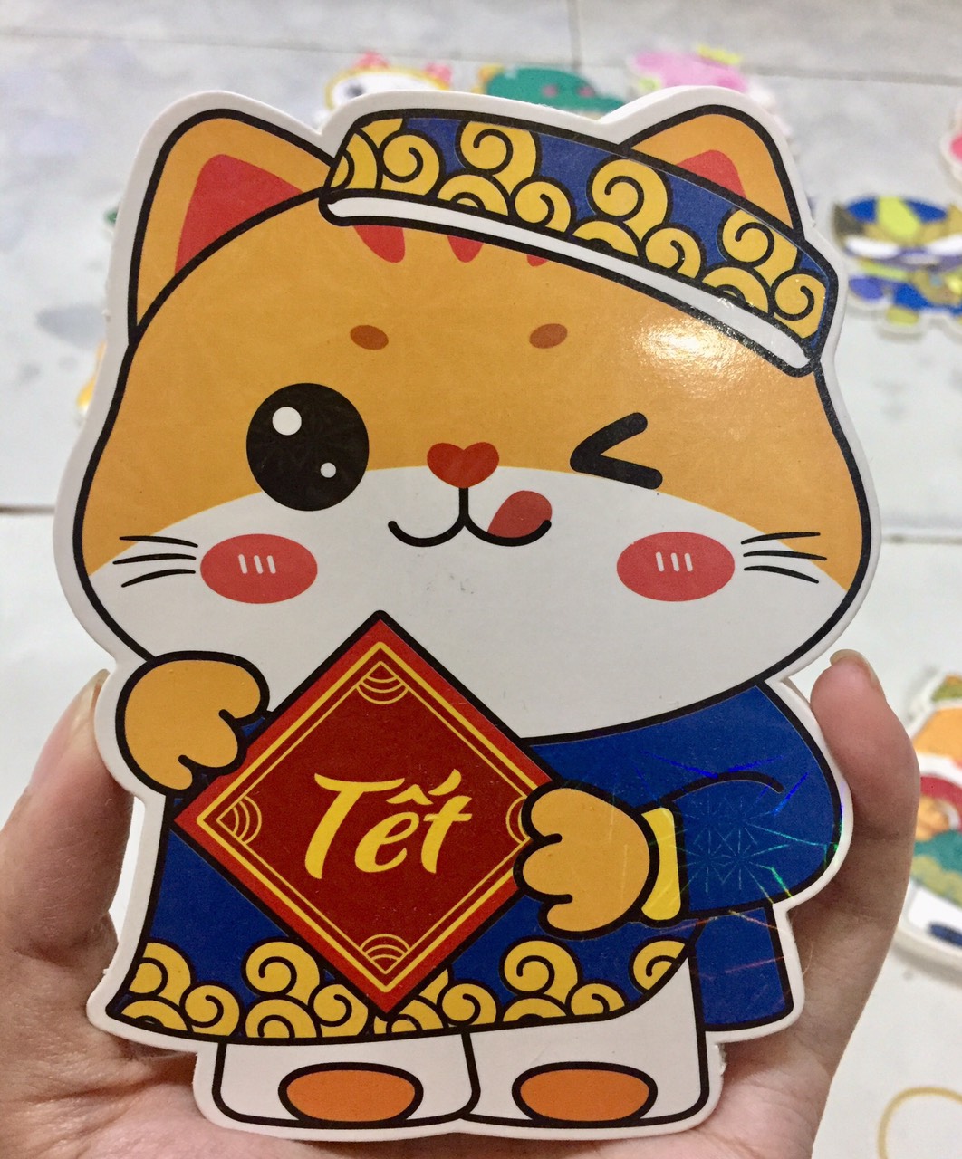 Bao lì xì Chipi mèo hottrend 2023