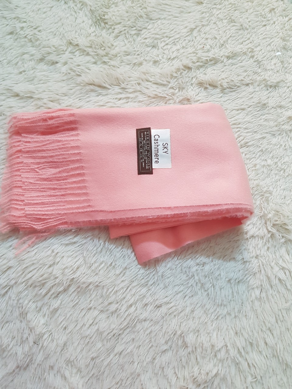 [XẢ HÀNG] Khăn choàng quàng cổ giữ ấm Cashmere Chất Len Dệt Mịn