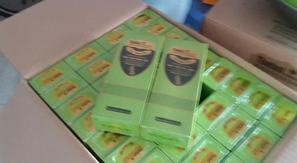COMBO 5 CHAI DẦU GỘI THEBOL XANH (LH 0945775588)