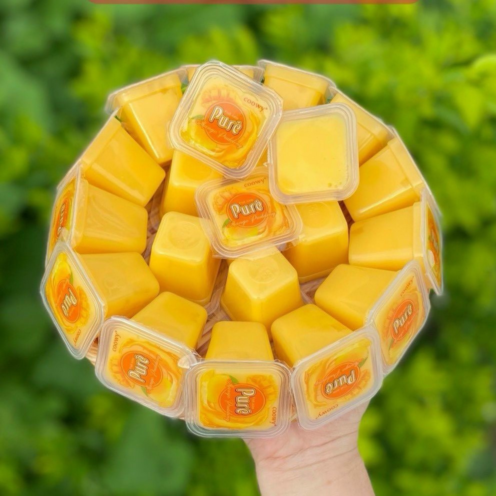 [ Gói 405G ] Thạch Pudding Xoài COOWY Pure [MANGO PUDDING] [ SIÊU NGON ] [HOT HOT]