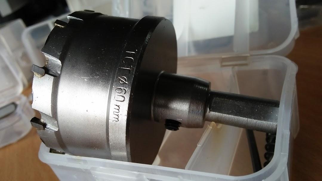 Mũi khoét Inox, sắt đầu hợp kim TCT Nhật 60-115