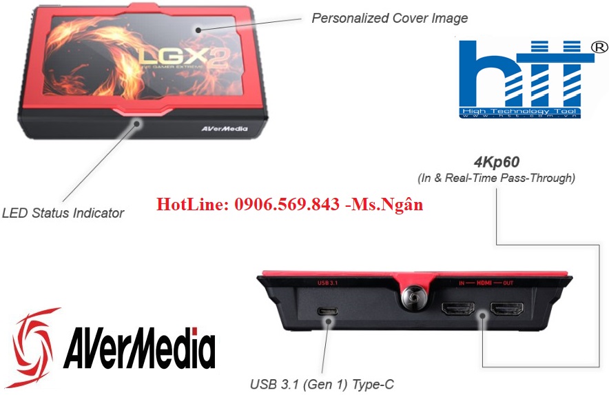 Thiết bị livestream Avermedia GC551