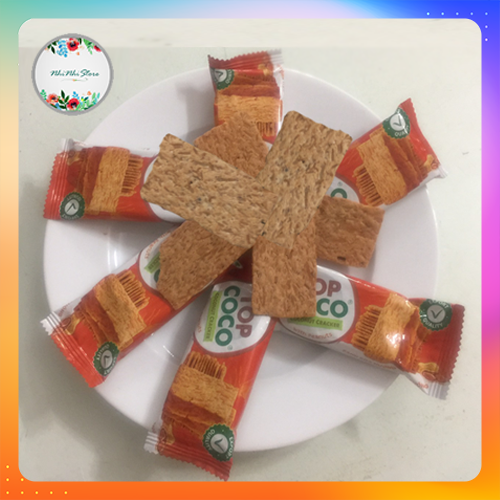 Combo 5 gói bánh dừa nướng - đậu phộng