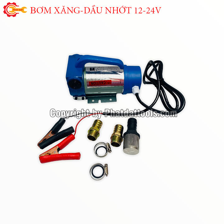 Máy bơm xăng dầu 12V-24V-220V