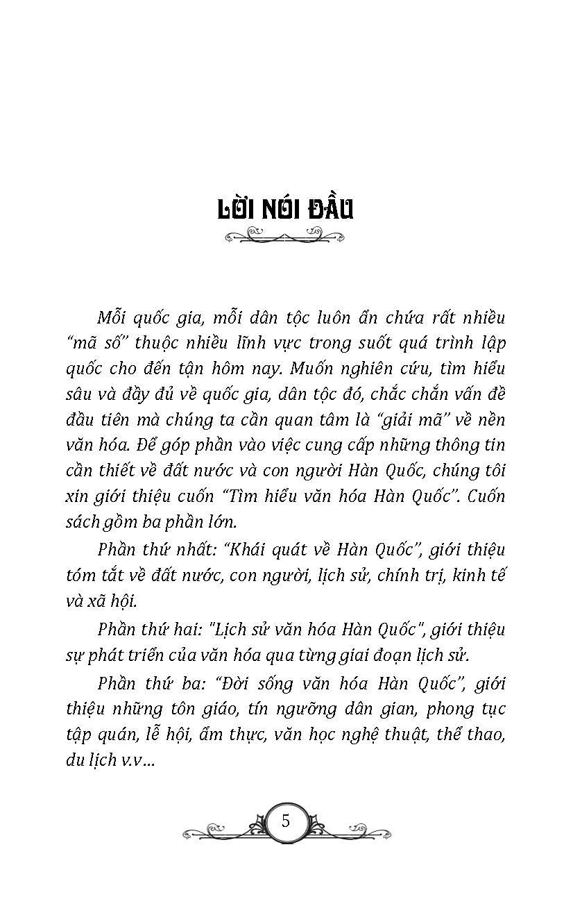 Tìm Hiểu Văn Hóa Hàn Quốc