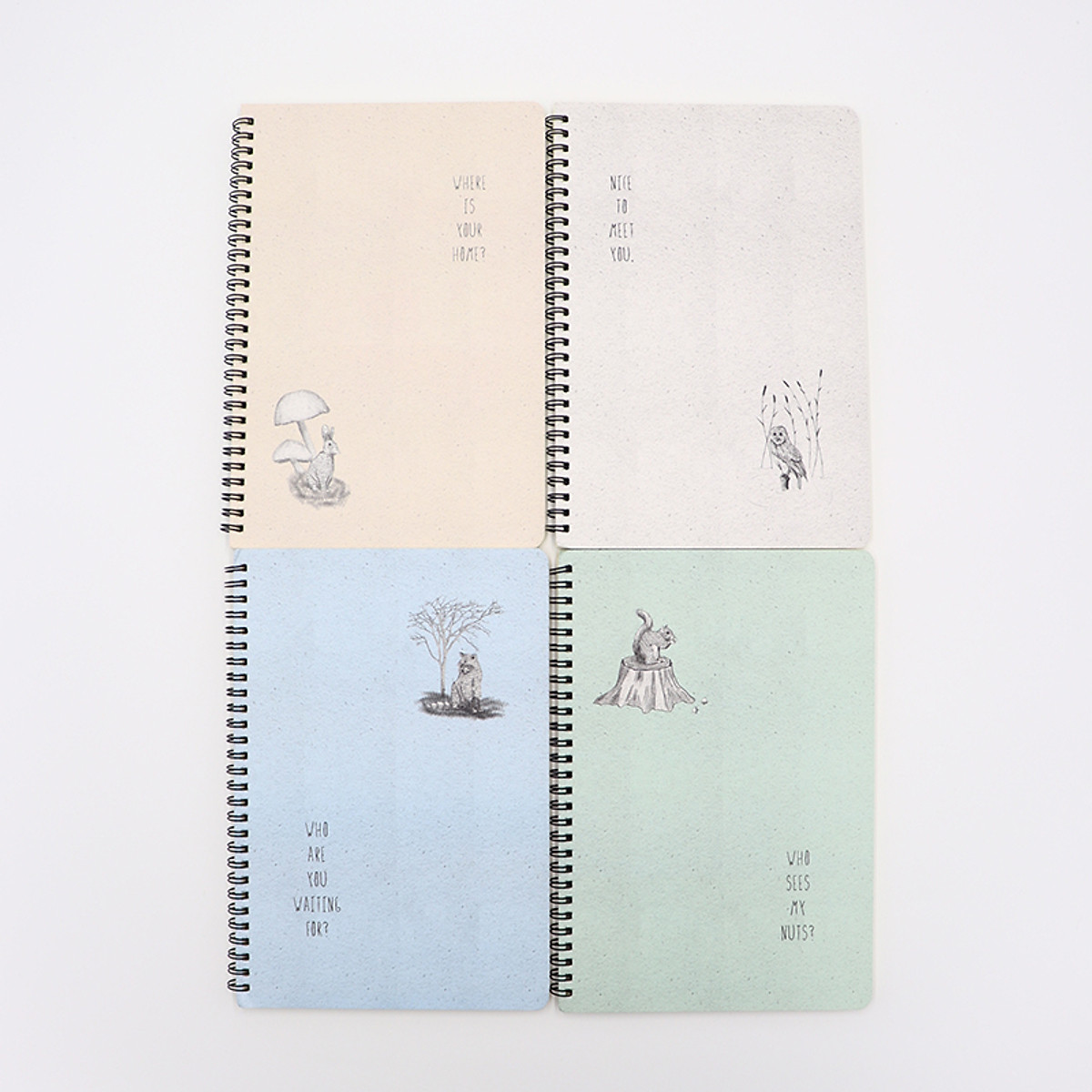 Sổ Lò Xo Garden Cỡ B5 120 Trang