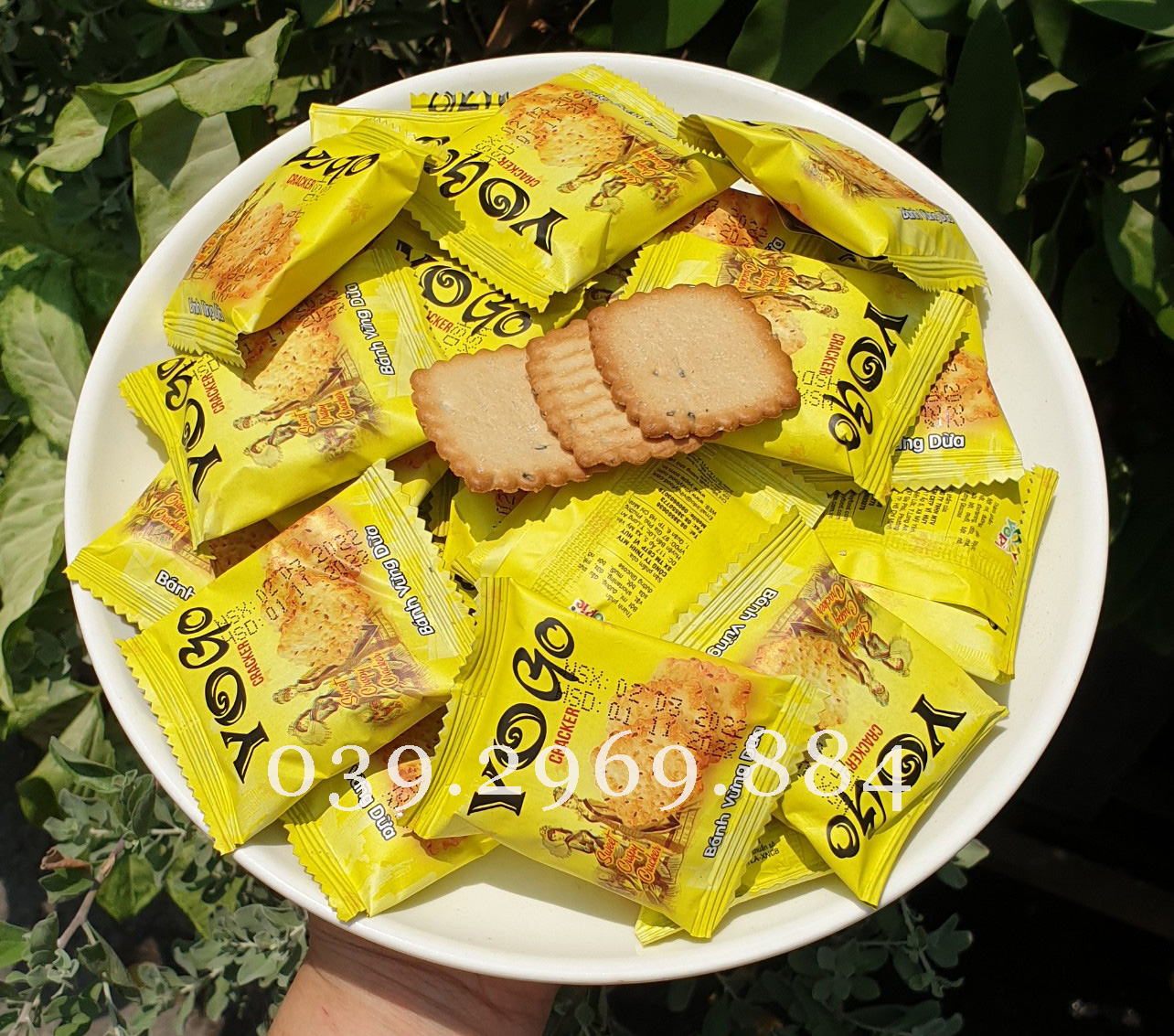 Bánh Mặn Vừng Yogo Thơm Ngon 250g/ 500g/ 1kg