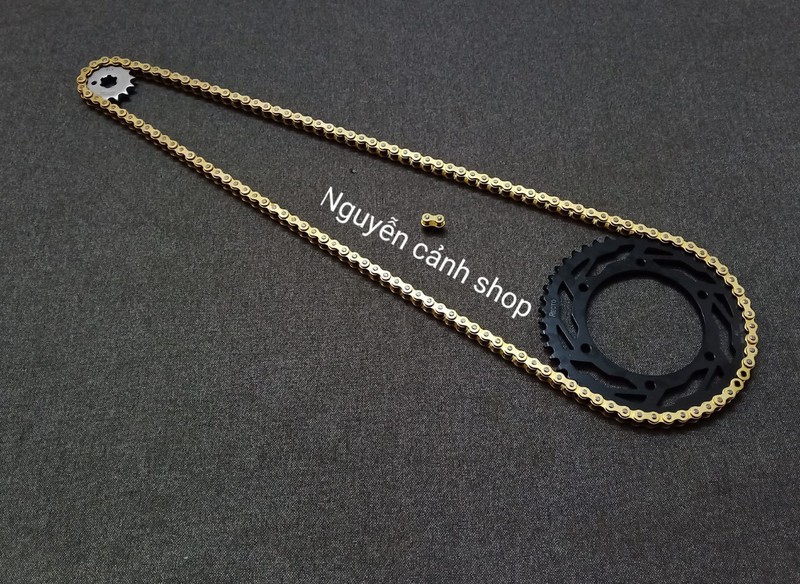 Nhông sên dĩa xe R15 V3 giá sóc SÊN YBN 10li