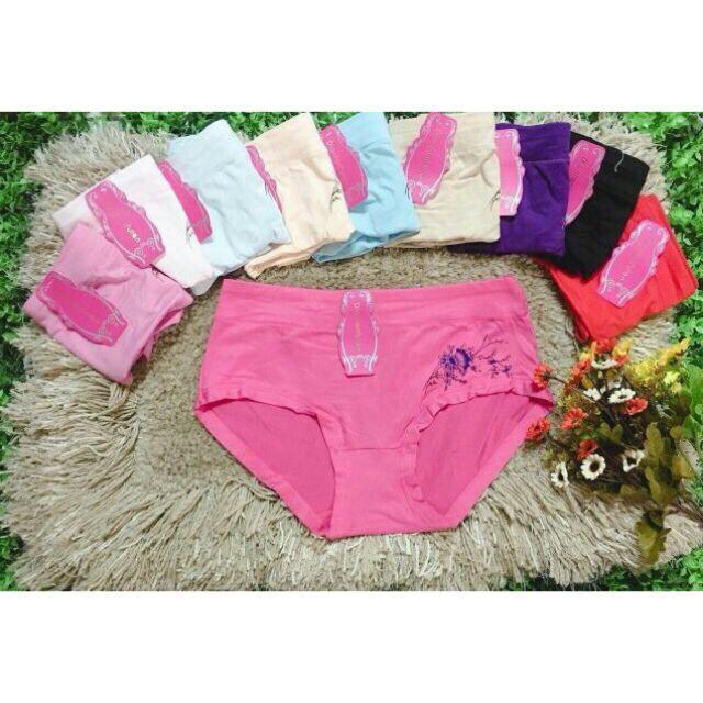 Set 5 quần lót cotton thái lan mịn mát bigsize 169