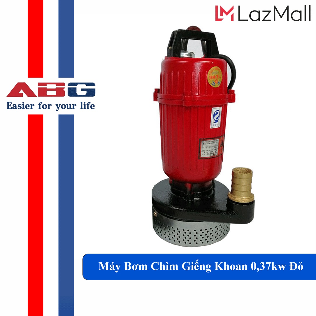 Máy Bơm Chìm Giếng Khoan 0,37kw Đỏ Thường Loại Hút Nước Sạch, Có Thể Sử Dụng Trong Ngành Thủy Hải Sản Và Sản Xuất Nông Nghiệp
