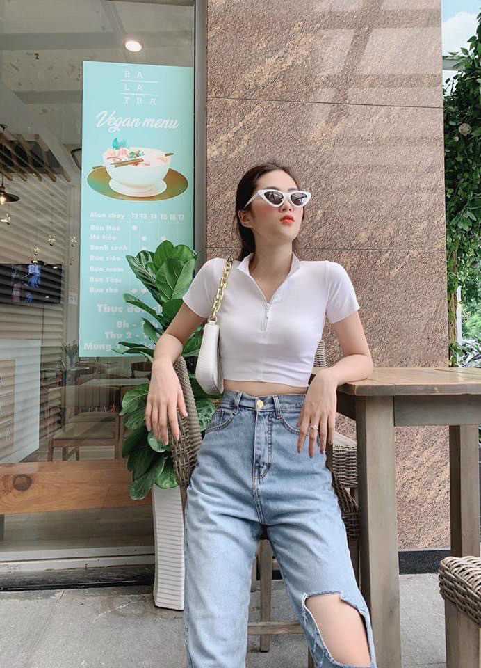 Áo thun croptop thời trang_[Giá gốc tận xưởng]