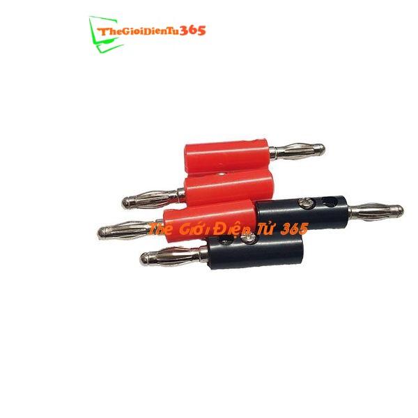 5 CẶP JACK BẮP CHUỐI ĐỰC CẶP  JACK ĐỎ-ĐEN