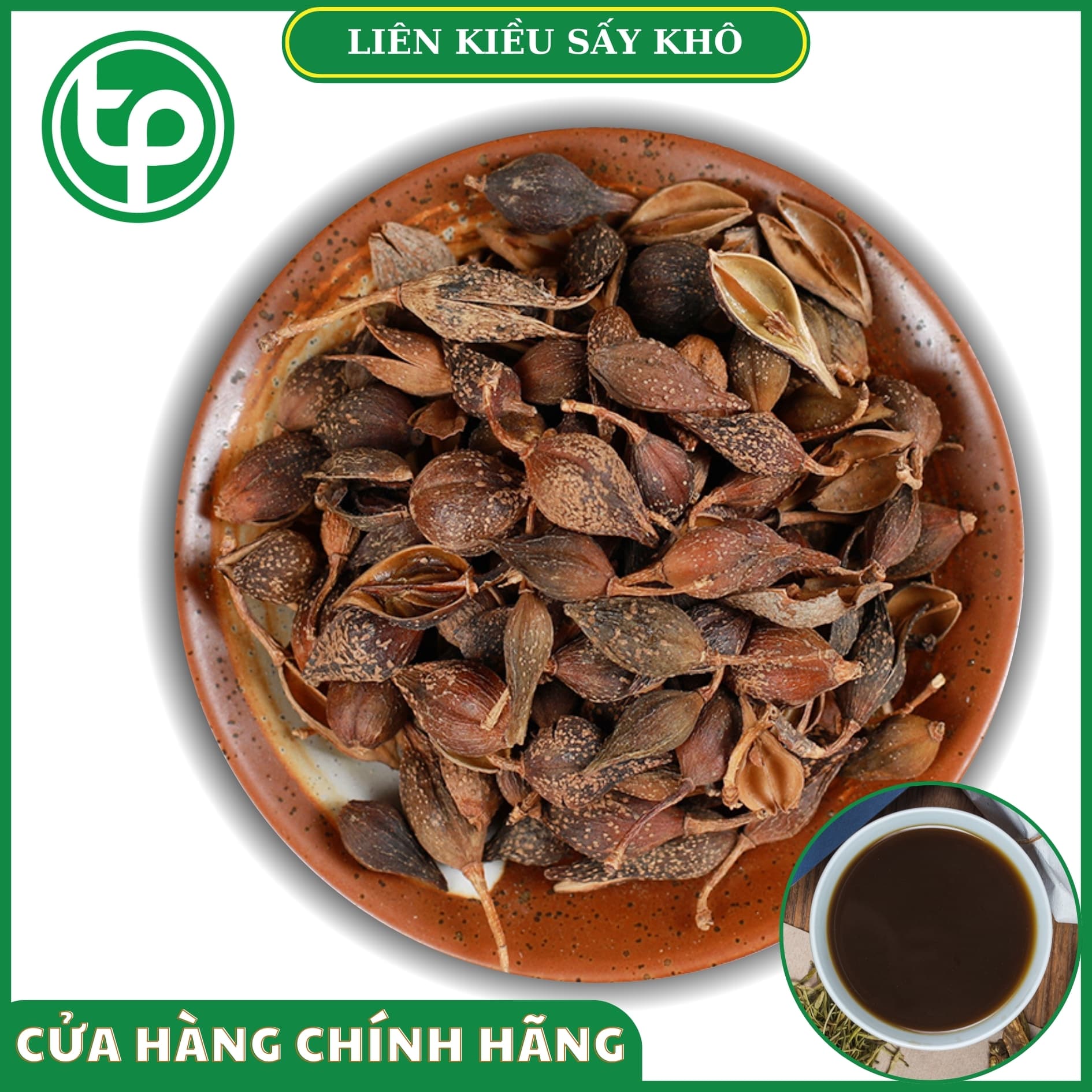 Liên kiều khô 100g - Thảo Dược Tấn Phát
