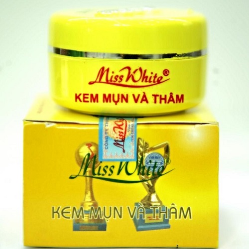 Kem mụn Miss White 12g