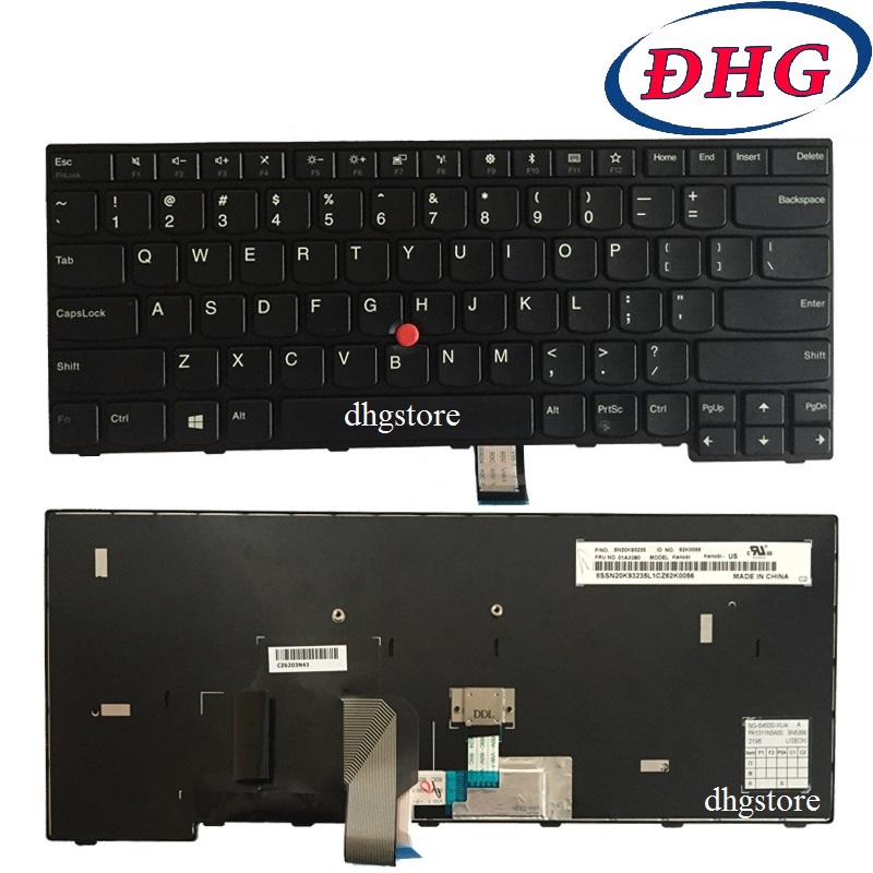 Laptop keyboard for Lenovo ThinkPad Edge E470 E470C E475