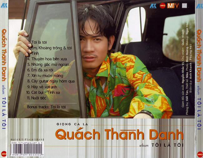 Tôi Là Tôi - Quách Thành Danh (Vafaco CD)