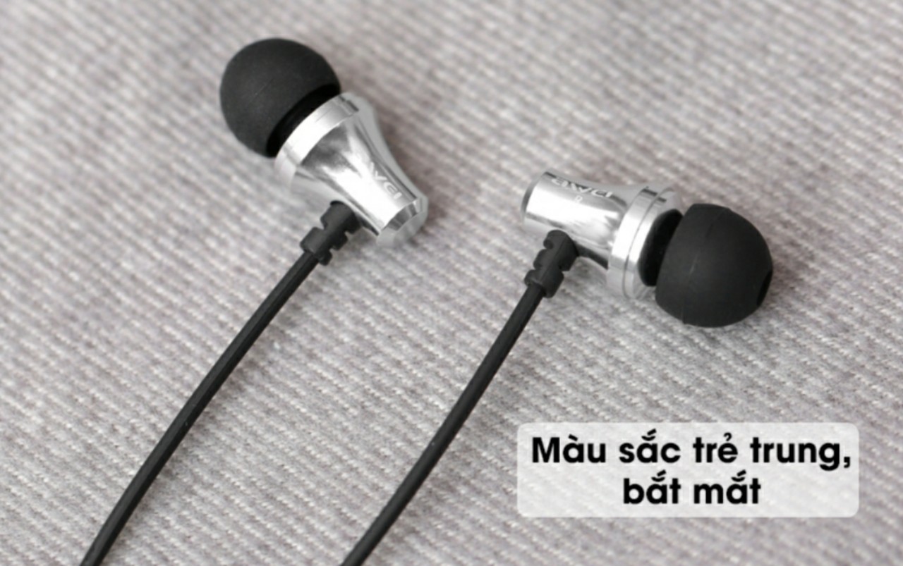 Tai nghe EP Awei Q50Hi Bạc 98%