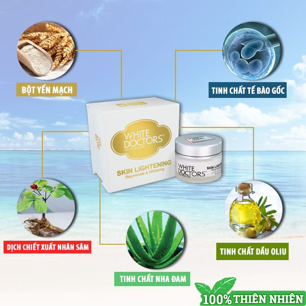 Kem WHITE DOCTORS làm trắng da & chống lão hóa 40ml