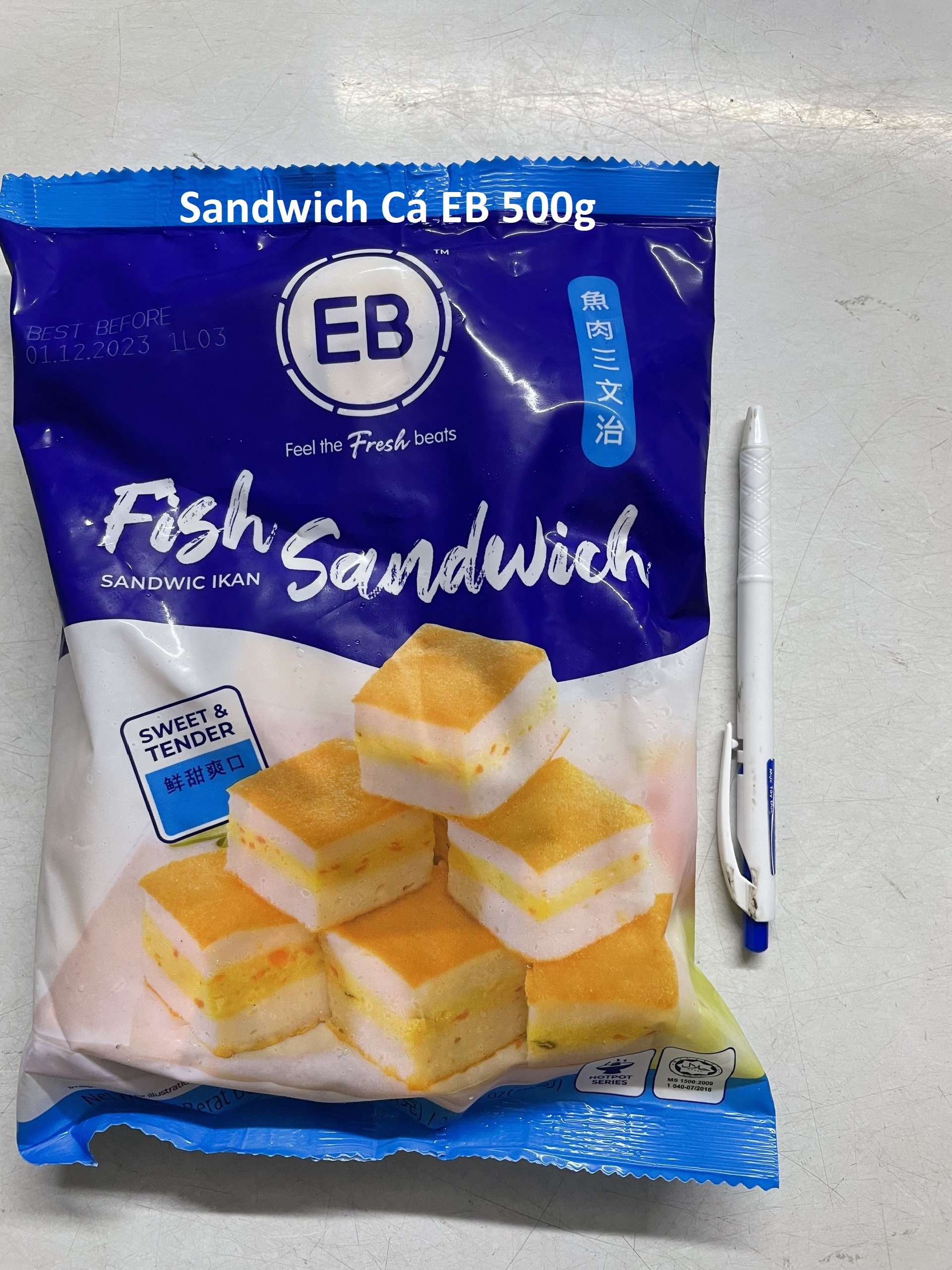 Sandwich Cá EB nhập khẩu Malaysia- [Freeship Max] - STK_Vinhdu